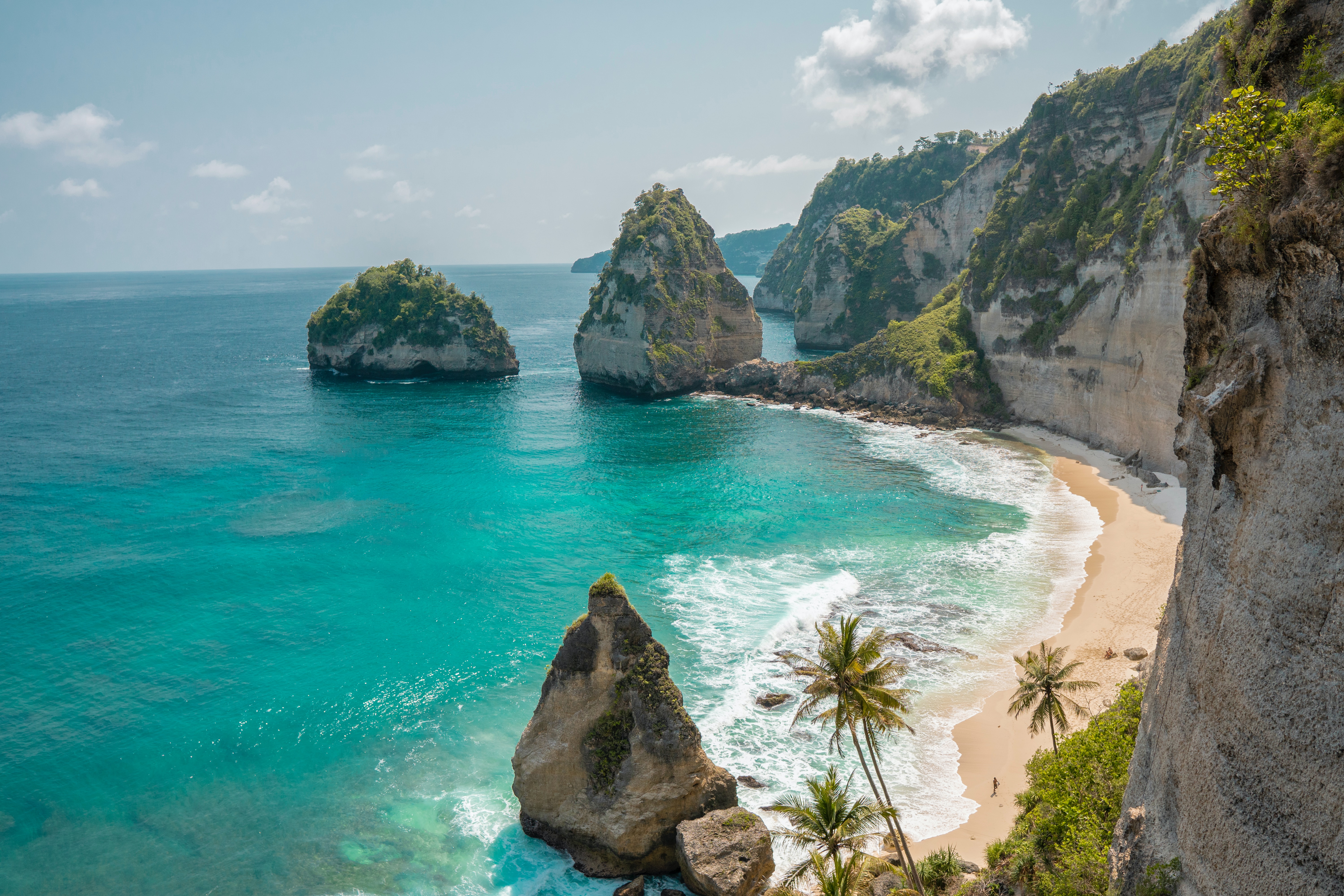 Bali coastline