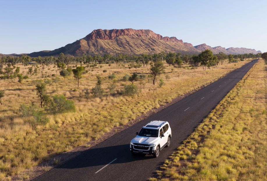 Car on the Territory road