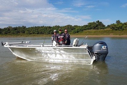 Men fishing in the Northern Territory