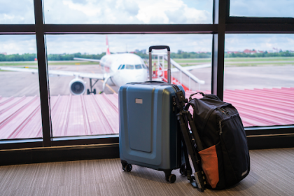 Luggage in airport
