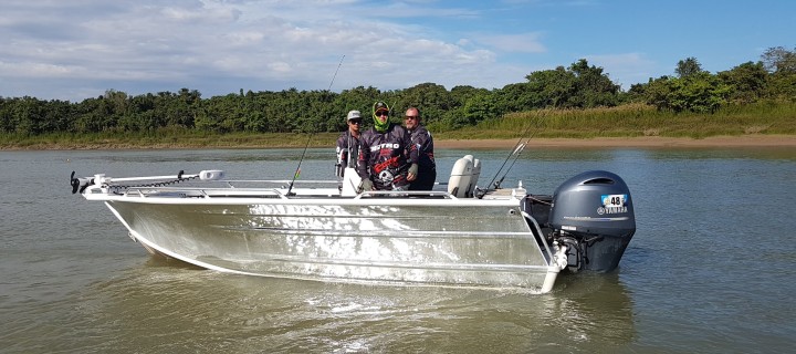 Men fishing in the Northern Territory