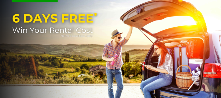 6 Days Free Rental