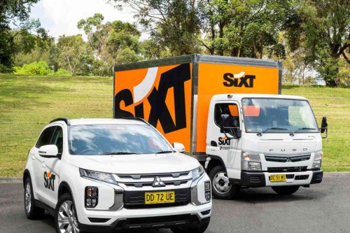 SIXT rental cars and trucks